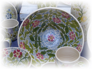 Rose - a range of stunning pottery by West Lodge Pottery