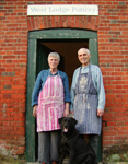 West Lodge Pottery was originally crafted from 'West Lodge' the home of Sally & Tony Thomas